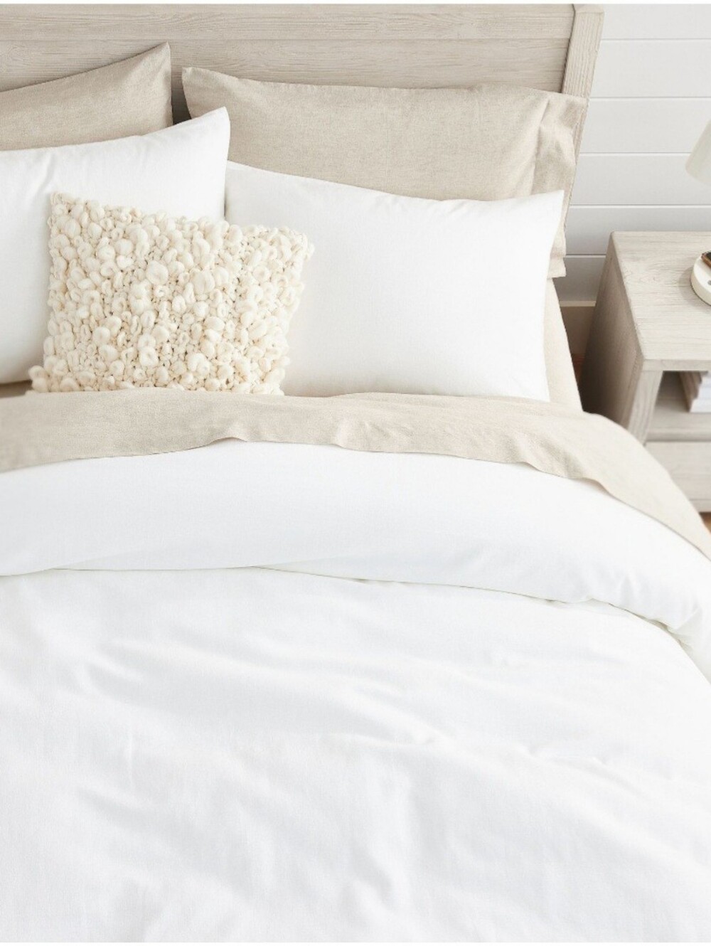 Pottery Barn Linen Cotton Sheet Set - Twin